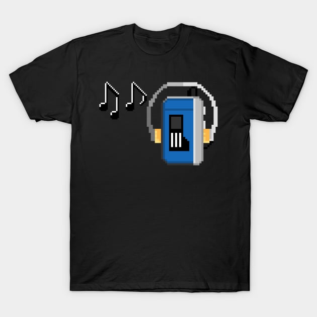 walkman T-Shirt by Mamon